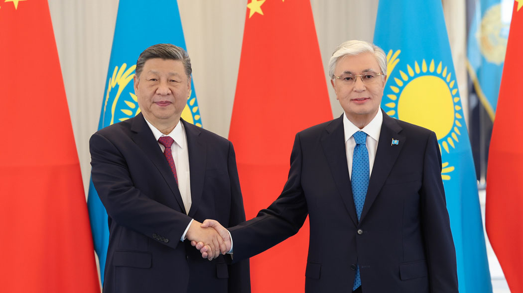 Xi meets Kazakh President Kassym-Jomart Tokayev