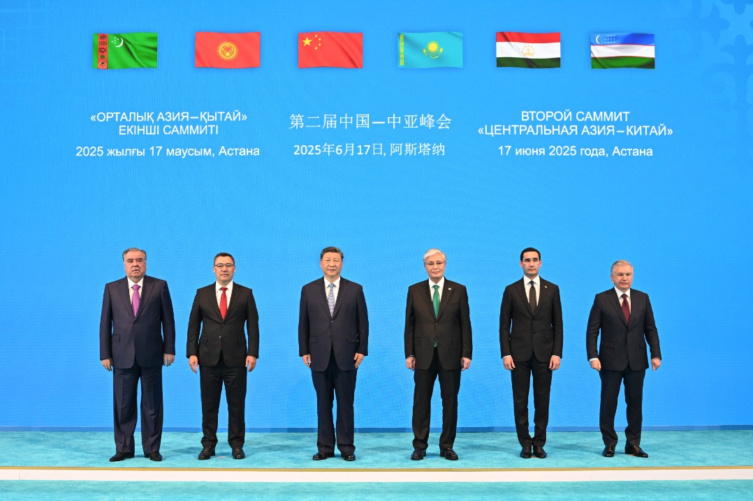 China-Central Asia Spirit forged