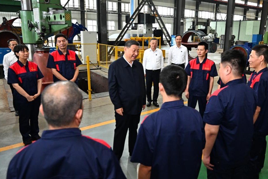 Xi stresses transforming resource-based economy, advancing Chinese modernization during Shanxi inspection tour - Chinadaily.com.cn