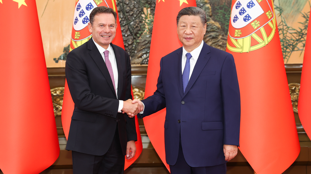 Xi meets Portuguese prime minister