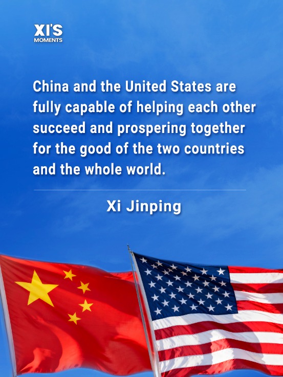 President Xi on China-US ties
