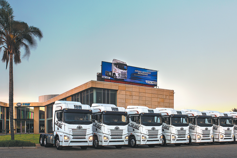 FAW Trucks paves Southern Africa's road to the future