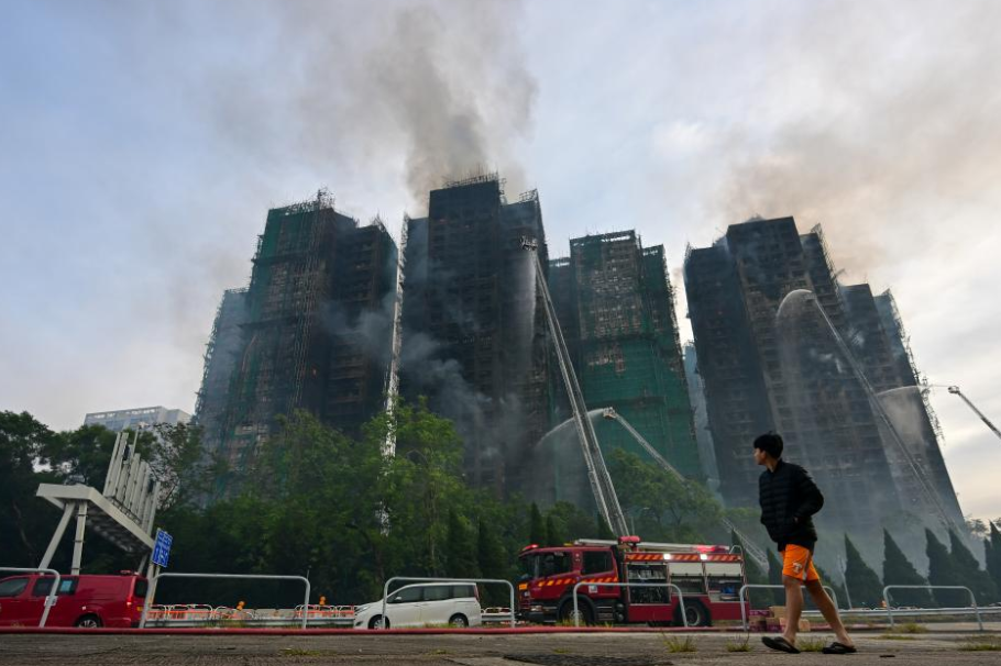Global community expresses condolences, offers help to Hong Kong fire victims