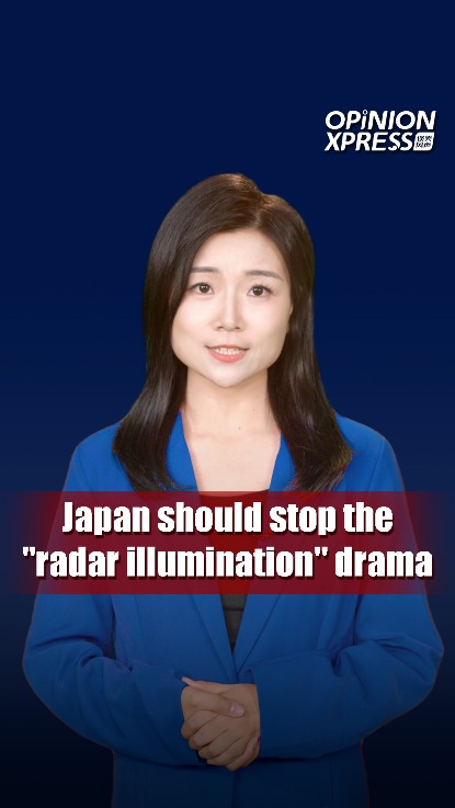 Japan should stop the 'radar illumination' drama