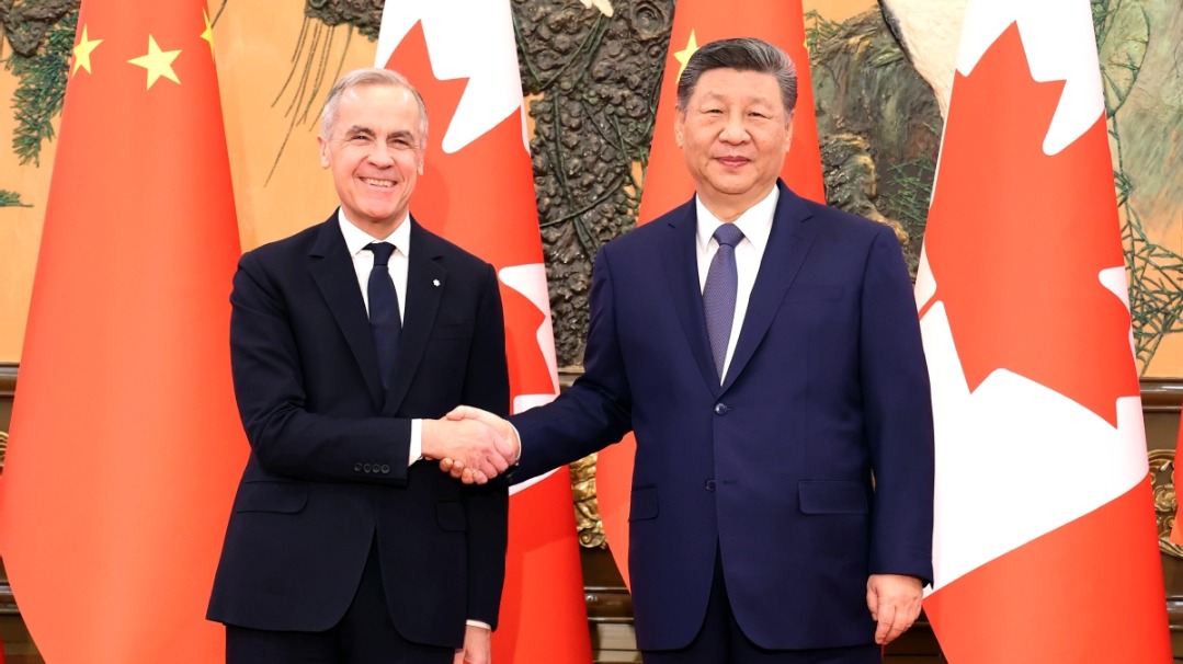 Xi meets Canadian prime minister