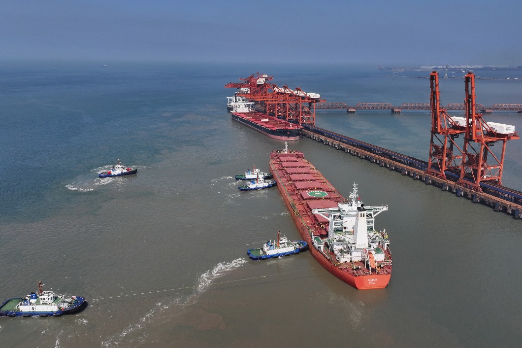 China-Guinea ties bear fruit as 1st Simandou ore shipment arrives