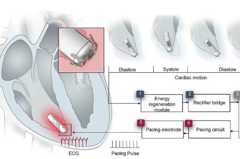 Chinese researchers develop self-powering pacemaker