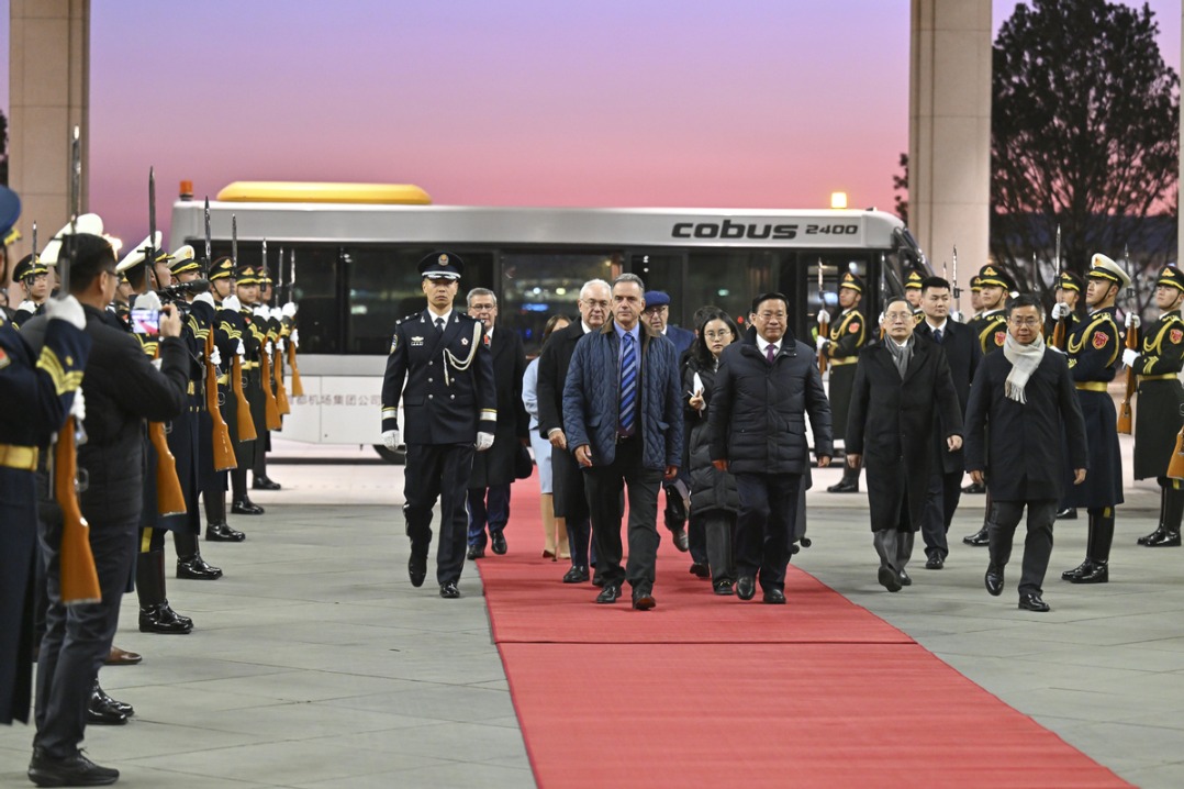 Uruguayan president arrives in Beijing for state visit
