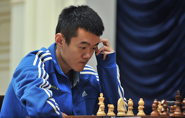 Chess Grand Master Ding Liren China Editorial Stock Photo - Stock Image