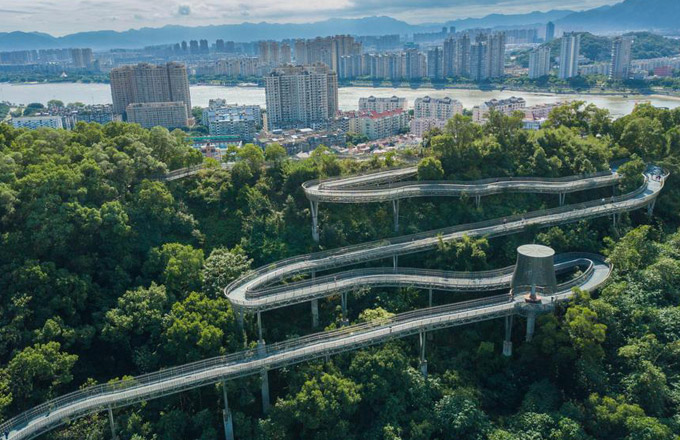 'Fudao' skywalk in East China's Fujian - Chinadaily.com.cn