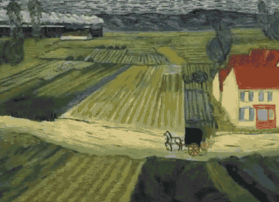 Classic paintings from animated film 'Loving Vincent' 