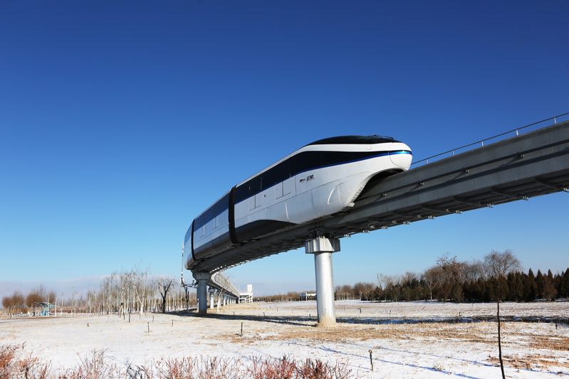Byd Demonstrates Self Driving Skyrail System Chinadaily Com Cn
