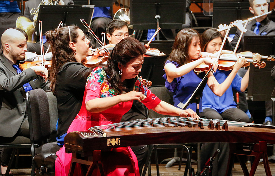 The Great Wall: Chinese Instrument Student Recital — US-China