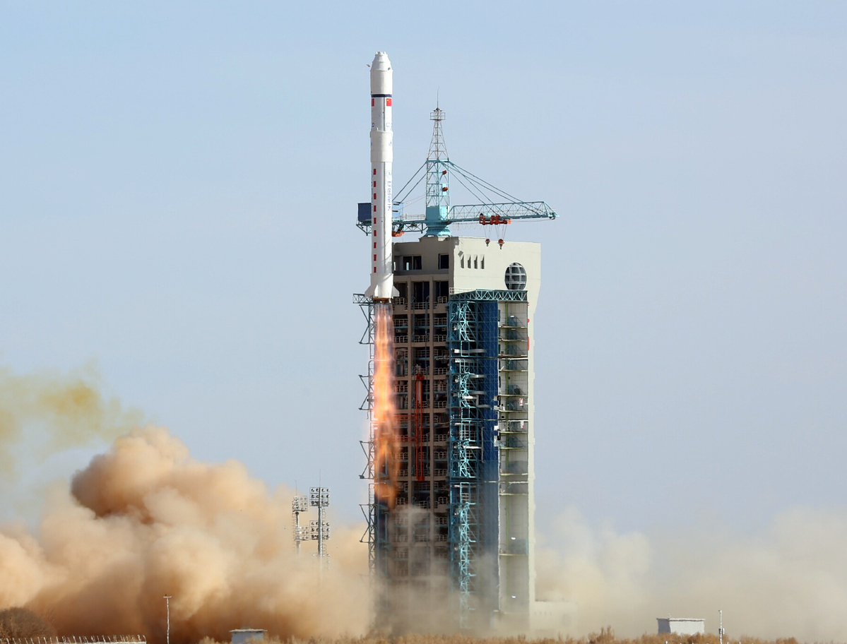 Satellite's launch marks milestone