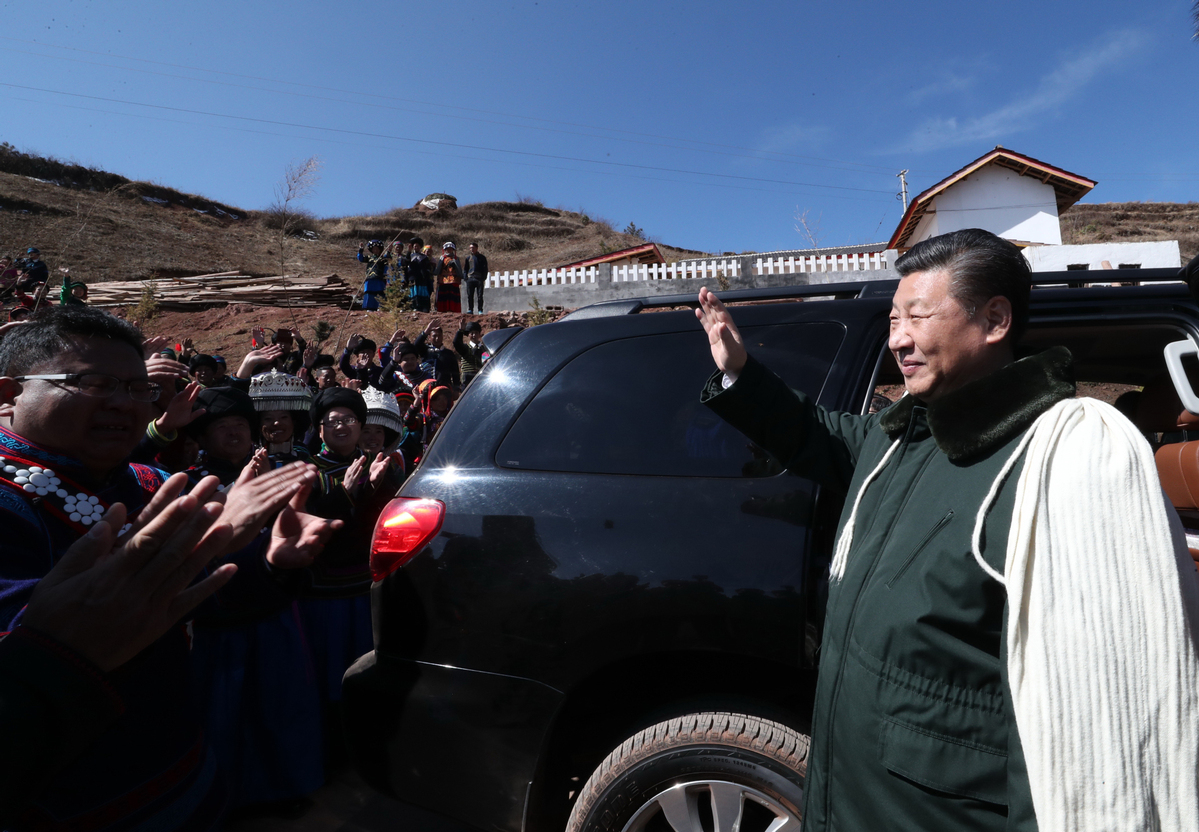 Xi's visits before Chinese New Year