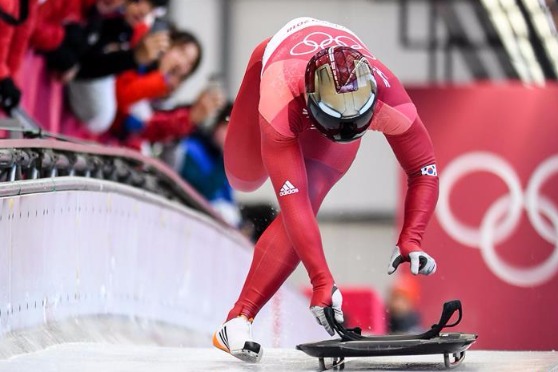 South Korea's Yun Sung-bin wins men's skeleton at Pyeongchang Olympics ...