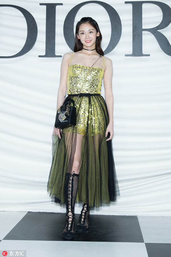 Stars dazzle Dior 2018 Haute Couture Collection in Shanghai ...