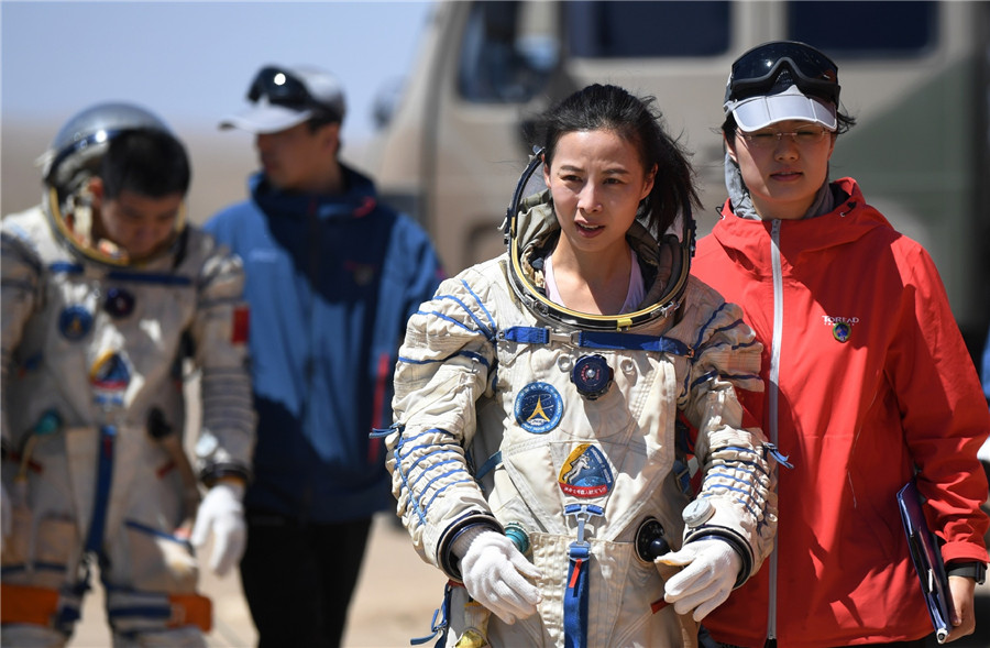 A woman in no man's land: Wang Yaping's terrestrial taikonaut training