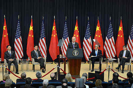 China and US sign five climate agreements at dialogue