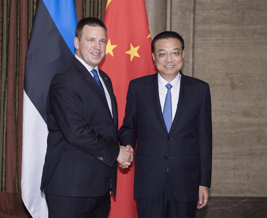 Li: Estonia welcome to join China