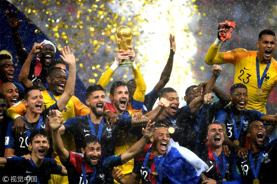 FIFA World Cup 2018: France beat Croatia 4-2 to lift trophy after 20 years