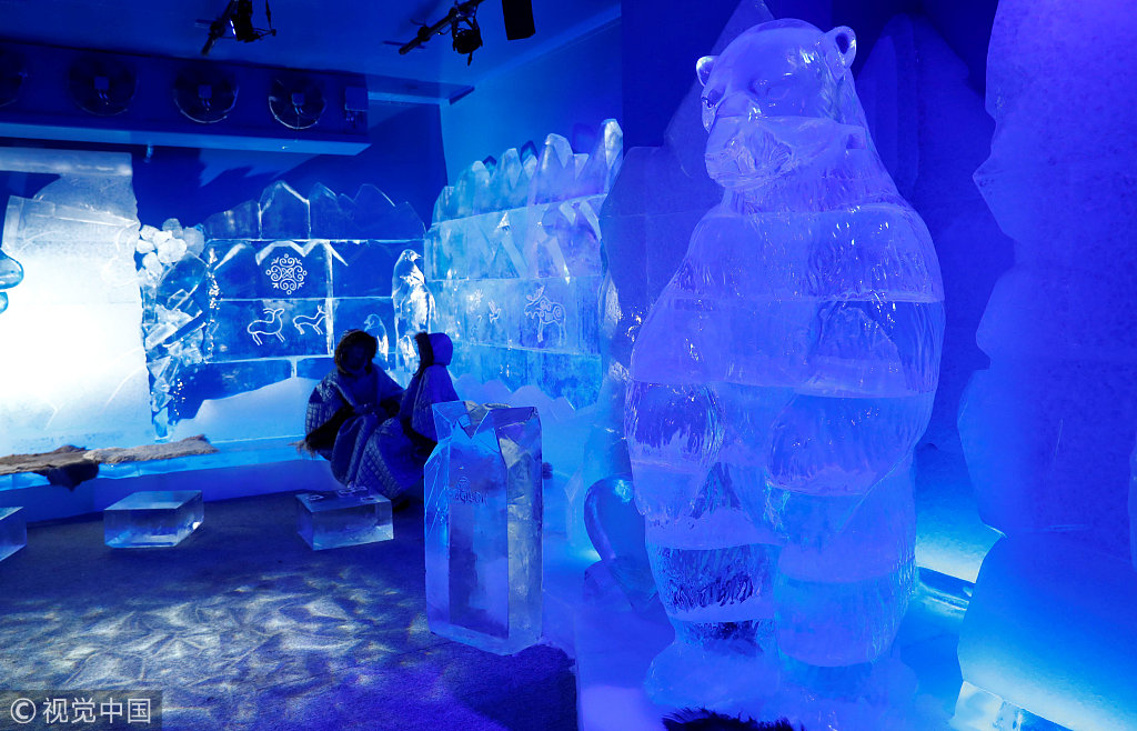 The Angiyok Ice Bar In Berlin Chinadaily Com Cn