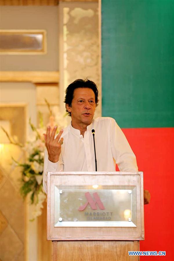 Pakistan's Imran Khan named for office of prim