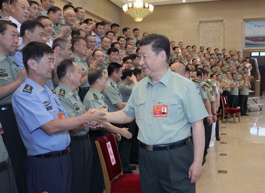 Xi requires military to enhance Party building