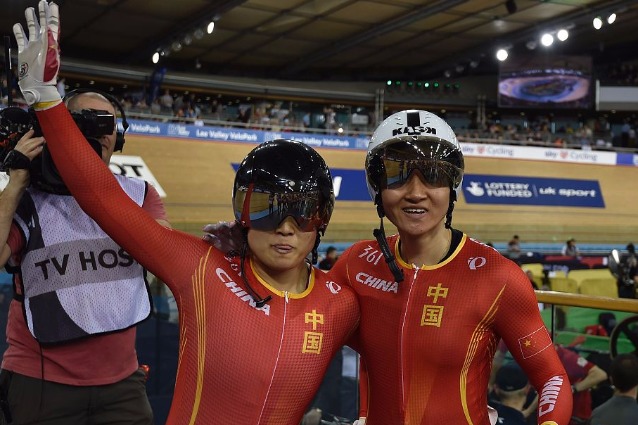 China wins track cycling women's team sprint at Asiad - Chinadaily.com.cn