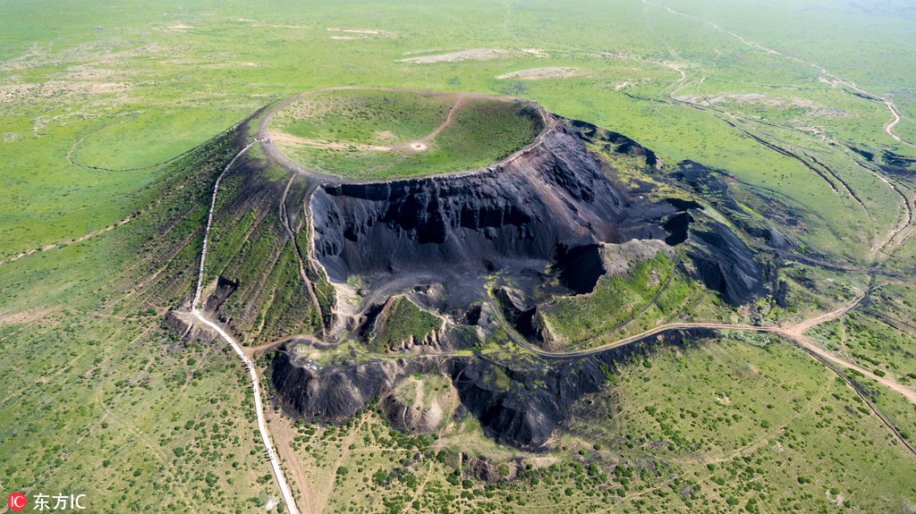 A look at amazing scenery of volcano group in N China - Chinadaily.com.cn