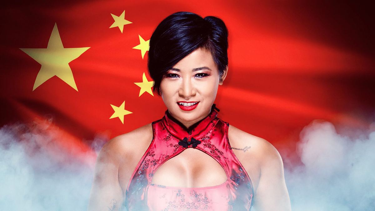 Gorgeous Chinese Girl vs Little Chinese Pro Wrestler