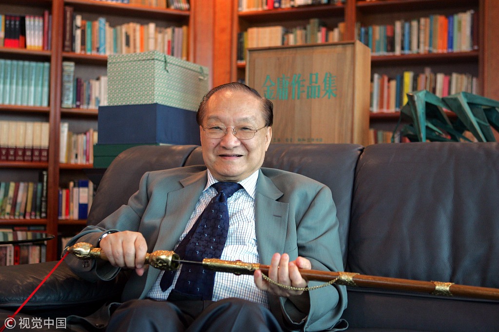 Tributes pour in for Chinese literary giant Louis Cha 'Jin Yong