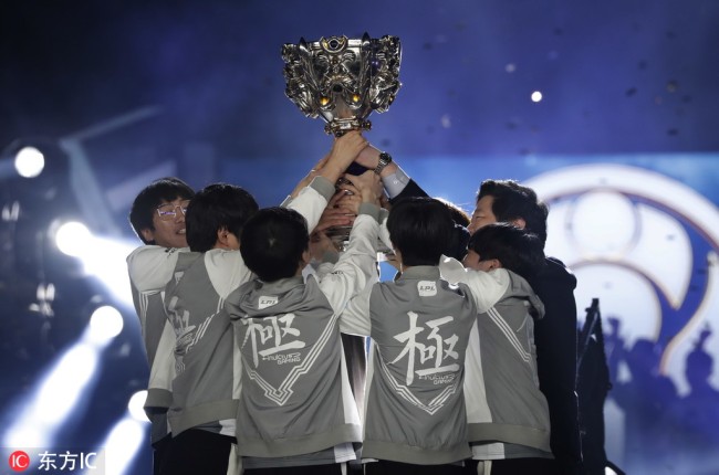 iG claims first LOL World Championship Chinese Chinadaily.com.cn