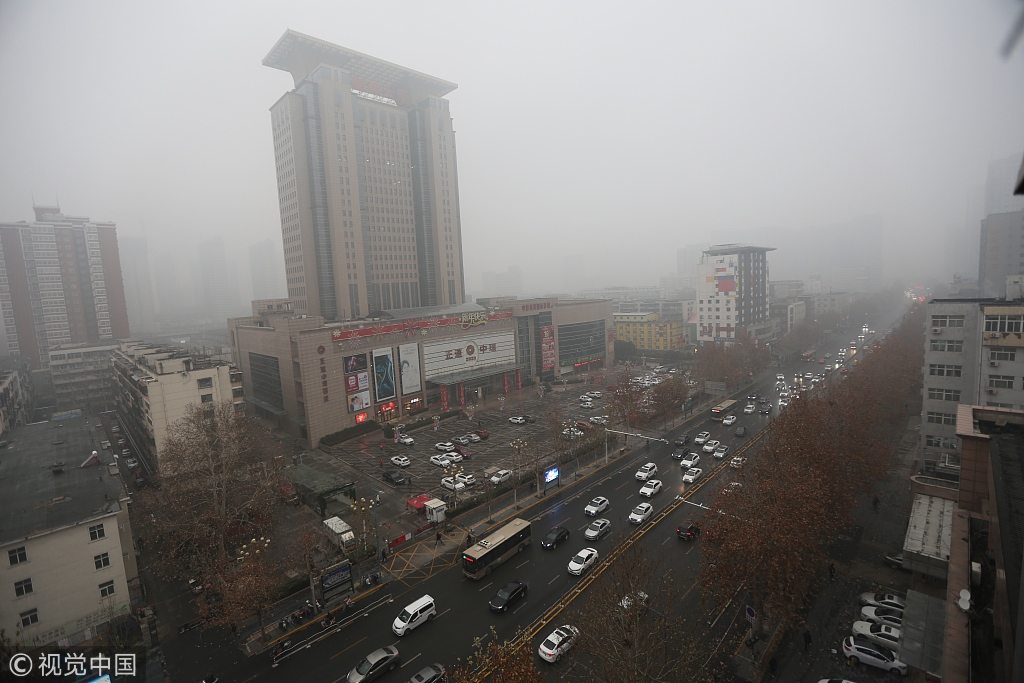 Henan issues red alert for air pollution