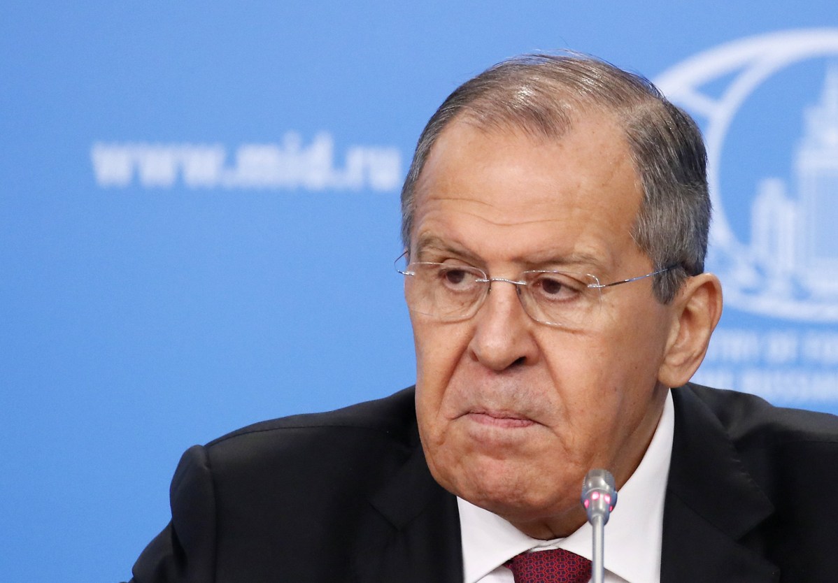 Lavrov underlines good China-Russia ties - World - Chinadaily.com.cn