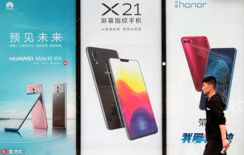 chinese-brands-lead-domestic-smartphone-sales-for-2018-chinadaily-cn