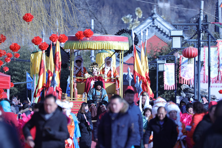 Chinese New Year celebrated at Yancheng Temple Fair - Chinadaily.com.cn