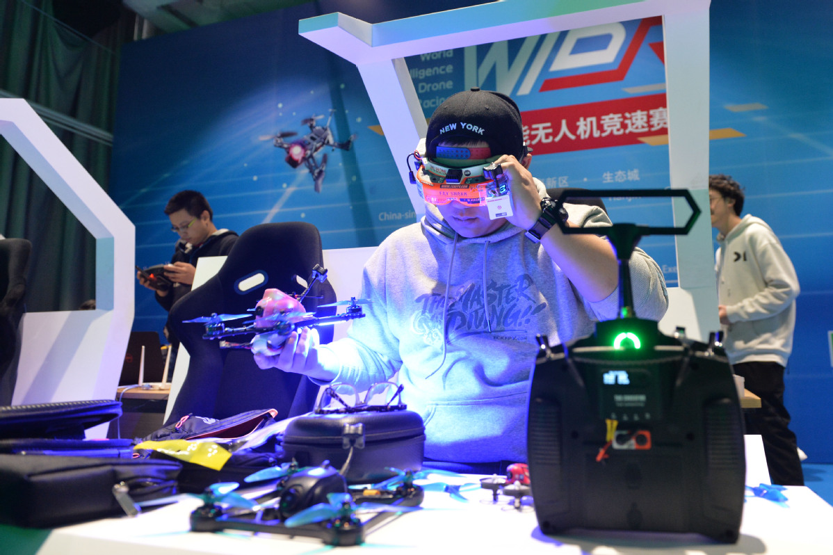 Sky is the limit for drone racing events