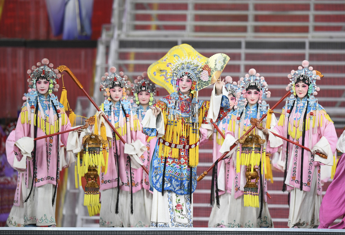 schildpad Dragende cirkel mode Asian culture carnival lights up CDAC - Chinadaily.com.cn