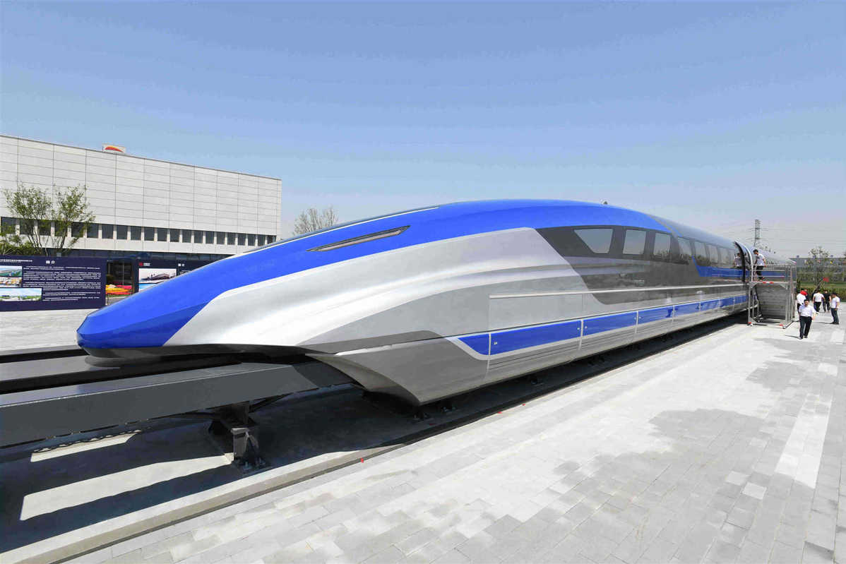 Stat historie Compulsion Prototype maglev train can reach 600 km/h - Chinadaily.com.cn