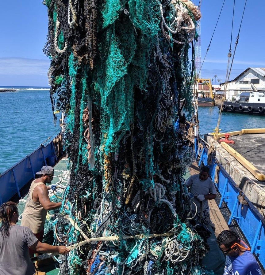 GPS collected 40 tons of Great Pacific Garbage Patch plastic