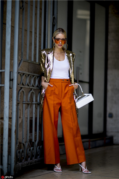 Walk in confidence with wide-leg pants - Chinadaily.com.cn