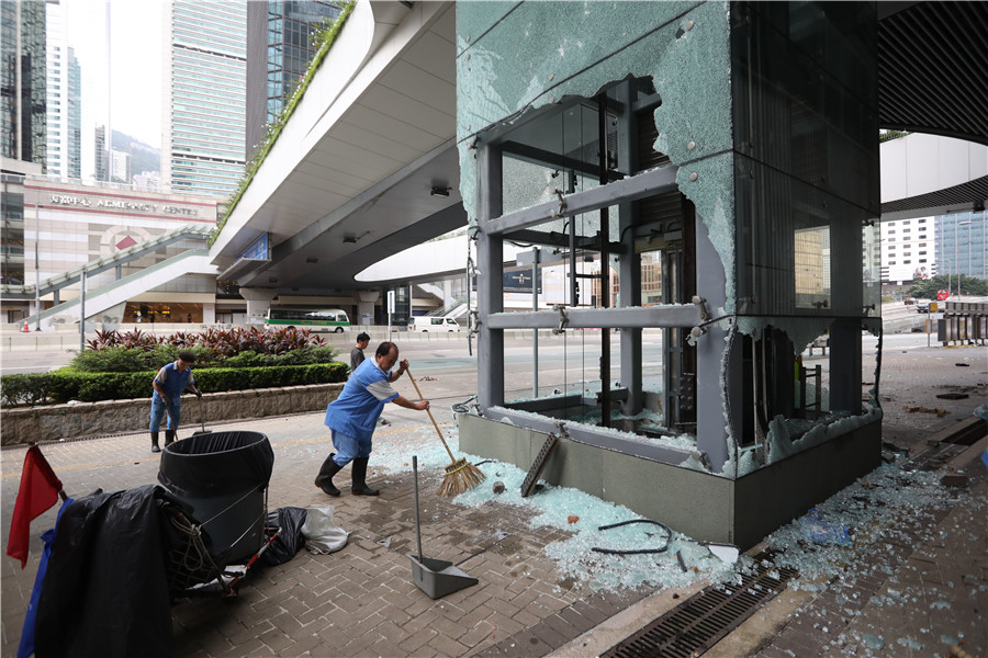 Image result for hong kong street mess