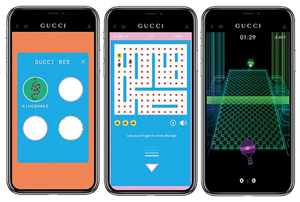 gucci arcade game