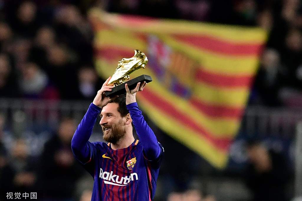 Messi Wins Record Sixth European Golden Shoe Cn