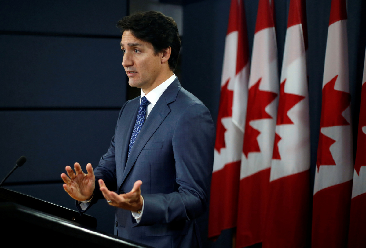 Trudeau To Unveil New Cabinet In November World Chinadaily Com Cn