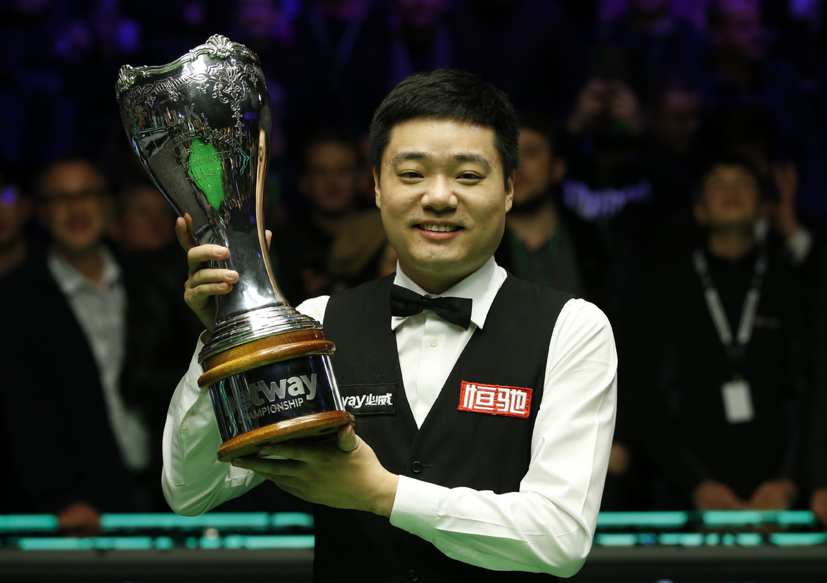 Ding Junhui wins third UK Championship - Chinadaily.com.cn