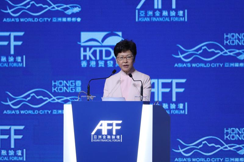 Lam: HK's financial setup solid despite volatilities