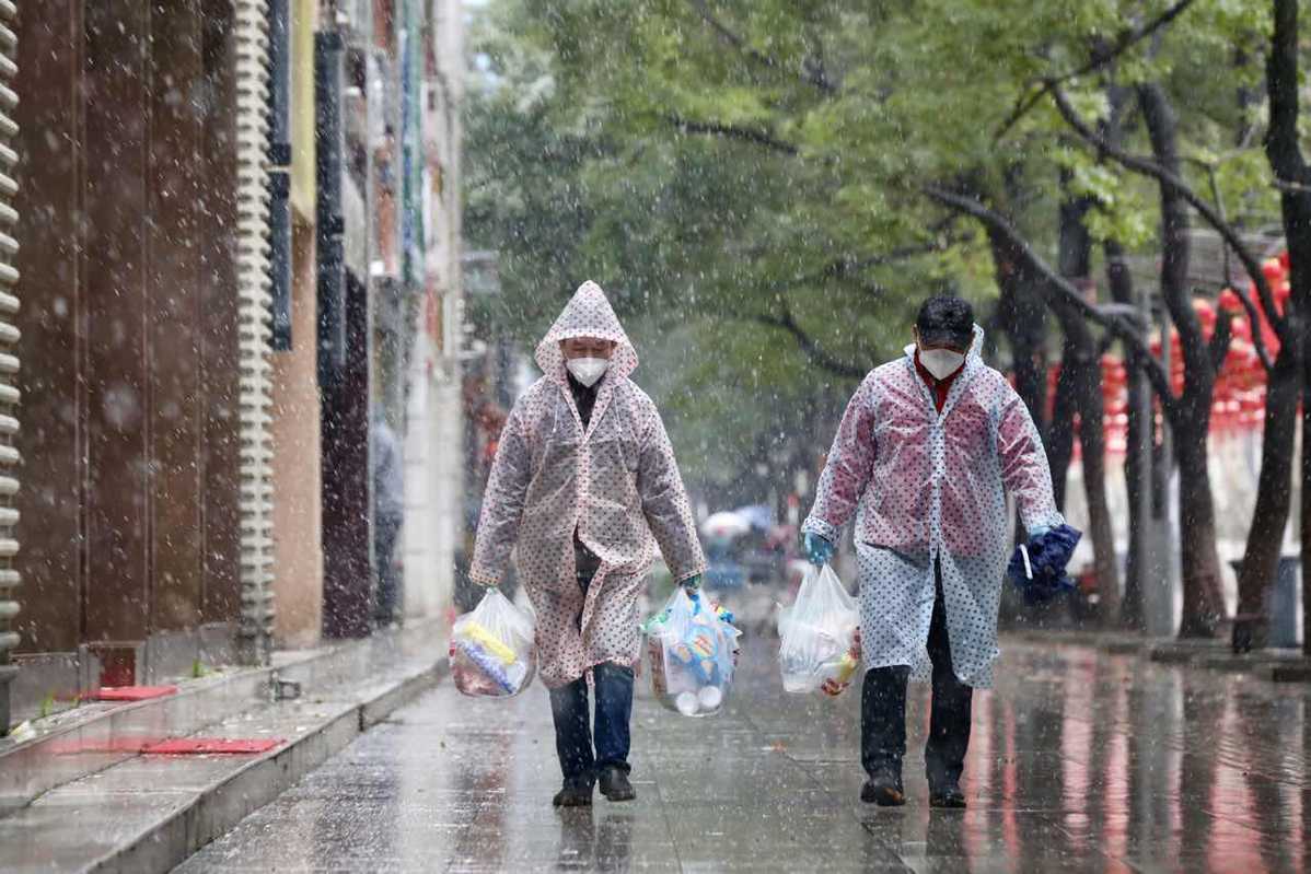 Snow falls on Wuhan city - Chinadaily.com.cn