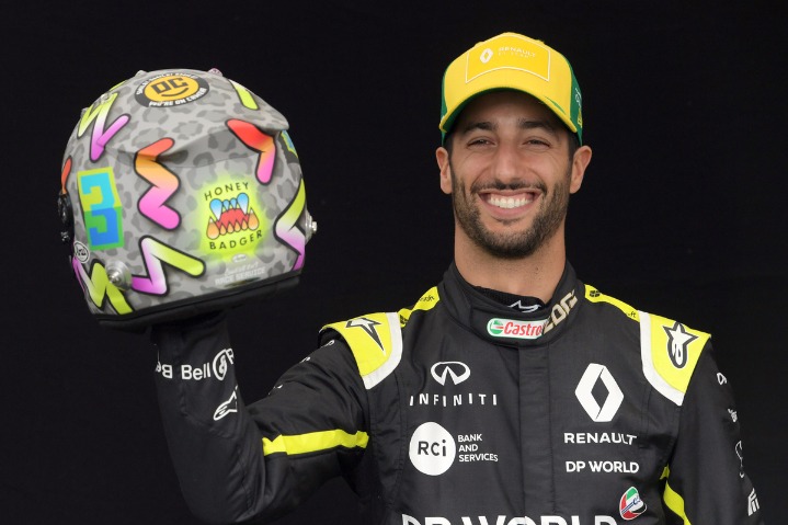 Aussie F1 driver Ricciardo agrees to cut multi-million dollar salary ...